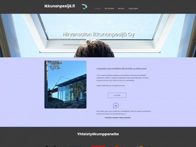 ikkunanpesija.fi snapshot