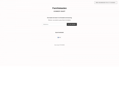 familiekæden.dk snapshot