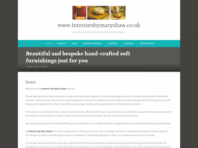 interiorsbymaryshaw.co.uk snapshot