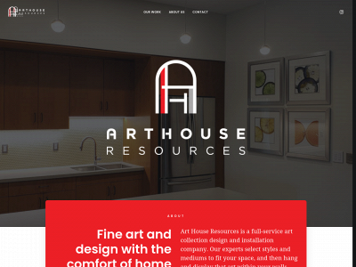 arthouseresources.com snapshot