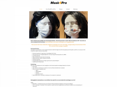 mask4pro.nl snapshot