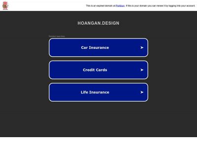 hoangan.design snapshot