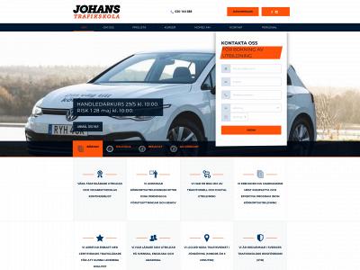 johanstrafikskola.com snapshot