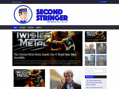 secondstringer.com snapshot