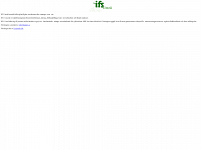 ifsumea.se snapshot