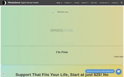 www.themindszone.com snapshot