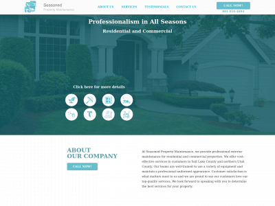 seasonedpropertymaintenance.com snapshot
