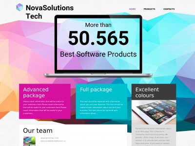 novasolutions.tech snapshot