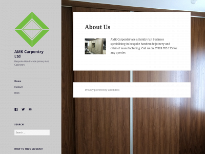 amkcarpentry.co.uk snapshot