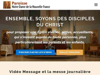 paroissendnf.org snapshot