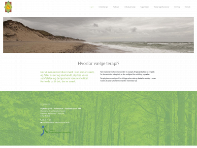 familieterapeut-margrethe.dk snapshot