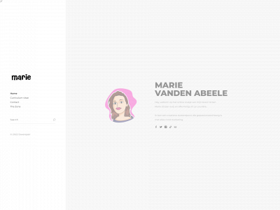 marievandenabeele.be snapshot