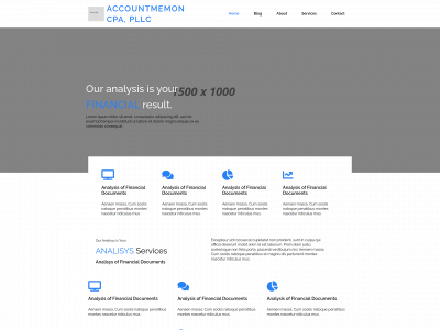 acctmemoncpa.com snapshot