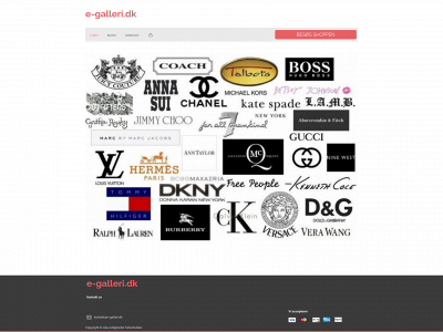 e-galleri.dk snapshot