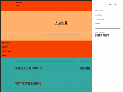 thetravelchocolate.com snapshot