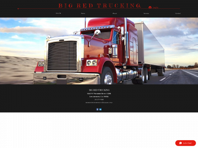 bigredtruckingco.com snapshot