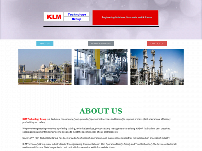 klmtechgroup.net snapshot