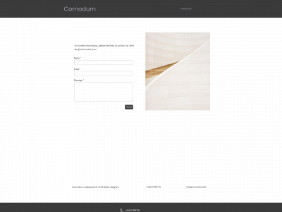 comodum.be snapshot