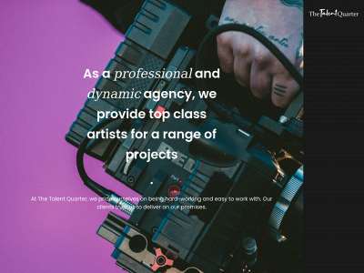 thetalentquarter.com snapshot