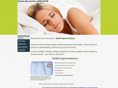ergonomiatyyny.fi snapshot