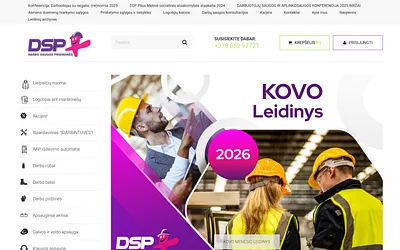 darbosaugospriemones.lt snapshot