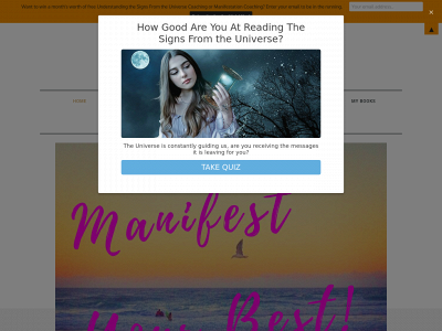juliastormauthor.com snapshot