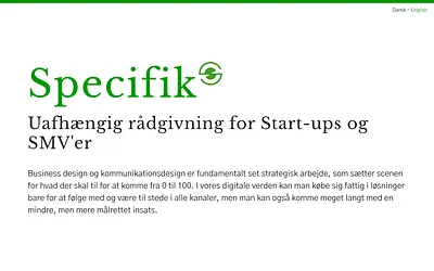 specifik.nu snapshot