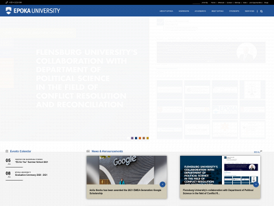 epoka.edu.al snapshot