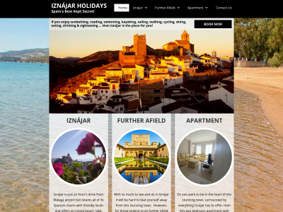 iznajarholidays.es snapshot