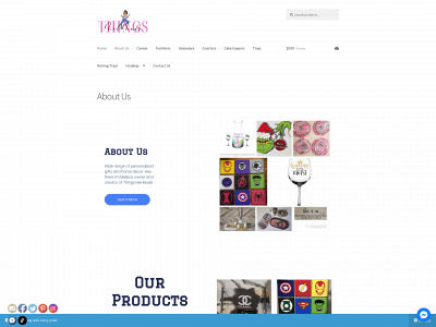 thingsmelmade.com snapshot