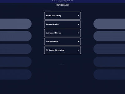 moviedor.net snapshot