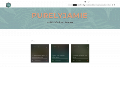 purelyjamie.com snapshot