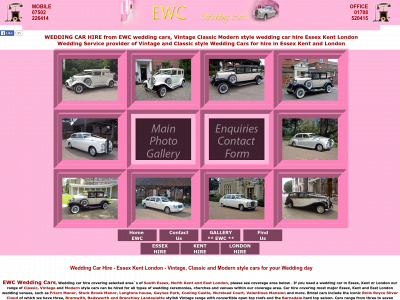 ewcweddingcars.co.uk snapshot