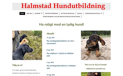 halmstadhundutbildning.se snapshot