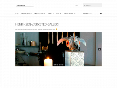 gallerihenriksen.dk snapshot