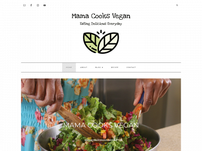 mamacooksvegan.com snapshot