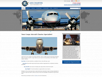 aircharterauthority.com snapshot