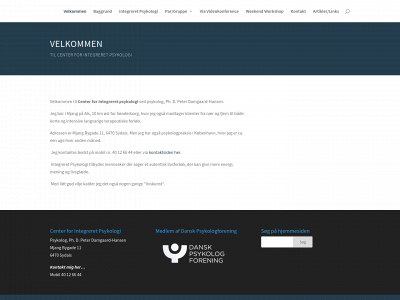 integreretpsykologi.dk snapshot