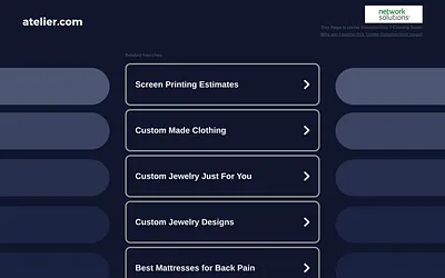 atelier.com snapshot