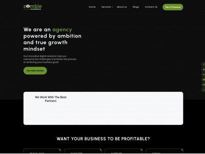 zombiemarketers.com snapshot