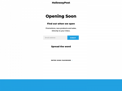 hollowaypost.com snapshot