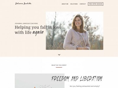 johannajunholm.com snapshot