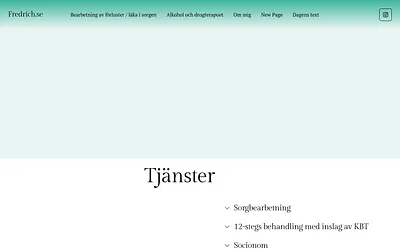 fredrich.se snapshot