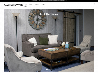 aba-hardware.com snapshot