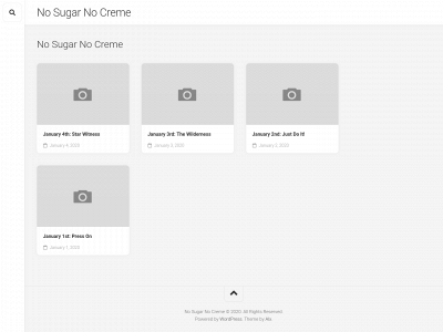 nosugarnocreme.co snapshot