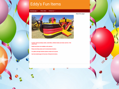 eddysfunitems.simplesite.com snapshot