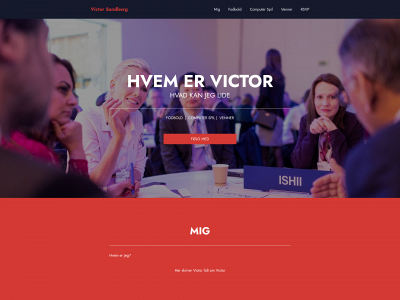 victorsandberg.dk snapshot