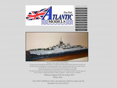atlanticmodels.net snapshot