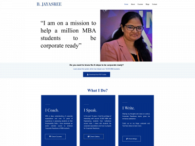 bjayasree.com snapshot