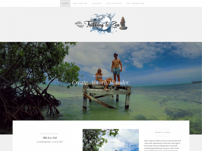 trekkingtozen.com snapshot